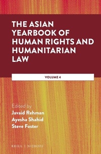 Enlarge image Cover: The Asian Yearbook of Human Rights and Humanitarian Law - Martinus Nijhoff