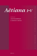 Cover: Aetiana: Set of Volumes I-V - Brill