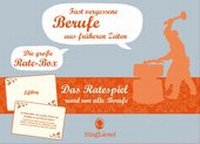 Abbildung von: Fast vergessene Berufe. Das große Quiz-Spiel für Senioren. Auch mit Demenz. Das Spiel und Gedächtnistraining für Senioren rund um Berufe vergangener Tage. Spiele-Box mit 100 Karten - Singliesel