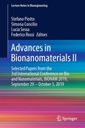 Cover: Advances in Bionanomaterials II - Springer
