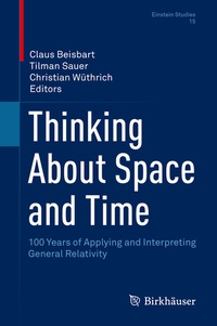 Abbildung von: Thinking About Space and Time - Birkhäuser