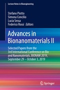 Cover: Advances in Bionanomaterials II - Springer
