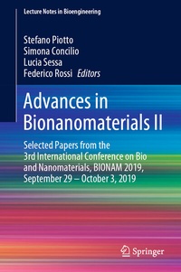 Abbildung von: Advances in Bionanomaterials II - Springer