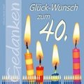 Cover: Gl&uuml;ck-Wunsch zum 40. - Neue Stadt