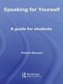 Cover: Speaking for Yourself - Routledge