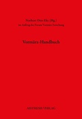 Cover: Vorm&auml;rz-Handbuch - Aisthesis