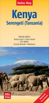Abbildung von: Nelles Map Landkarte Kenya - Serengeti (Tanzania) | Kenia - Serengeti (Tansania) | Kenya - Serengeti (Tanzanie) | Kenia - Serengueti (Tanzania) - Freytag-Berndt und ARTARIA