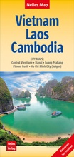 Cover: Nelles Map Landkarte Vietnam - Laos - Cambodia - KOMPASS freytag und berndt