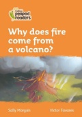 Cover: Why does fire come from a volcano? - Collins