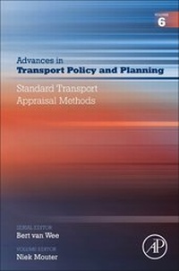 Abbildung von: Standard Transport Appraisal Methods: Volume 6 - Academic Press