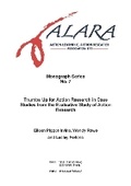 Cover: ALARA Monograph 7 Thumbs Up for Action Research in Case Studies from the Evaluative Study of Action Research - Action Learning, Action Research Association