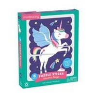 Enlarge image Cover: Unicorn Magic Puzzle Sticks - Galison