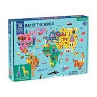 Enlarge image Cover: Map of the World Geography Puzzle - Galison