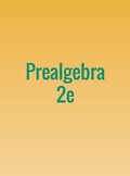 Cover: Prealgebra 2e - 12th Media Services