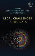 Cover: Legal Challenges of Big Data - Edward Elgar Publishing