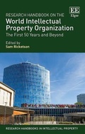 Cover: Research Handbook on the World Intellectual Property Organization - Edward Elgar Publishing