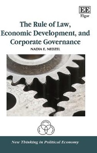 Abbildung von: The Rule of Law, Economic Development, and Corporate Governance - Edward Elgar Publishing