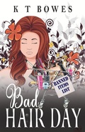 Cover: Bad Hair Day (The Curly Fan Club, #2) - K T Bowes