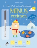 Cover: Mein Wisch-und-weg-Vorschulspa&szlig;: Minus rechnen - Usborne