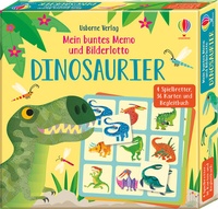 Abbildung von: Mein buntes Memo und Bilderlotto: Dinosaurier - Usborne