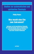 Cover: Was macht eine Ehe zum Sakrament? - Echter
