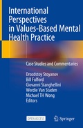 Cover: International Perspectives in Values-Based Mental Health Practice - Springer