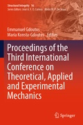Cover: Proceedings of the Third International Conference on Theoretical, Applied and Experimental Mechanics - Springer