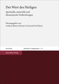 Cover: Der Wert des Heiligen - Franz Steiner Verlag