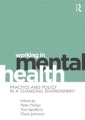 Cover: Working in Mental Health - Routledge