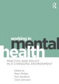 Cover: Working in Mental Health - Routledge