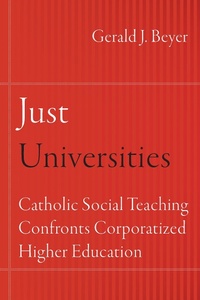 Abbildung von: Just Universities - Fordham University Press