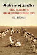 Cover: Matters of Justice - University of Nebraska Press