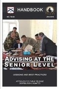 Cover: Advising at the Senior Level - Handbook (Lessons and Best Practices) - Lulu Press Inc