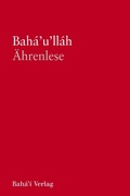 Cover: &Auml;hrenlese, SC - Bah&aacute;&acute;&iacute;-Verlag
