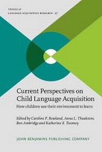 Abbildung von: Current Perspectives on Child Language Acquisition - John Benjamins Publishing Co