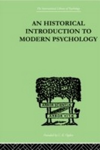 Enlarge image Cover: An Historical Introduction To Modern Psychology - Routledge