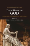 Cover: David Hume on God - Luath Press