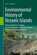 Cover: Environmental History of Oceanic Islands - Springer