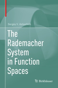 Abbildung von: The Rademacher System in Function Spaces - Birkhäuser