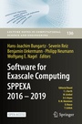 Cover: Software for Exascale Computing - SPPEXA 2016-2019 - Springer