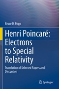 Cover: Henri Poincar&eacute;: Electrons to Special Relativity - Springer