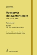 Cover: Baugesetz des Kantons Bern vom 9. Juni 1985 - St&auml;mpfli Verlag AG