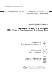 Abbildung von: Methods for Current Efficient CO2-Neutral Production of Synthetic Gas - Cuvillier Verlag