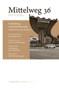 Abbildung von: Verheißung und Ernüchterung. Ambivalenzen der Moderne - Hamburger Edition
