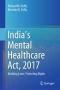 Cover: India's Mental Healthcare Act, 2017 - Springer