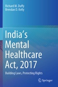 Cover: India's Mental Healthcare Act, 2017 - Springer
