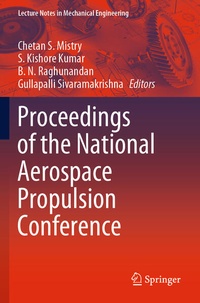 Enlarge image Cover: Proceedings of the National Aerospace Propulsion Conference - Springer