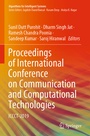 Cover: Proceedings of International Conference on Communication and Computational Technologies - Springer