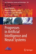 Cover: Progresses in Artificial Intelligence and Neural Systems - Springer