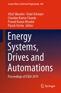 Enlarge image Cover: Energy Systems, Drives and Automations - Springer